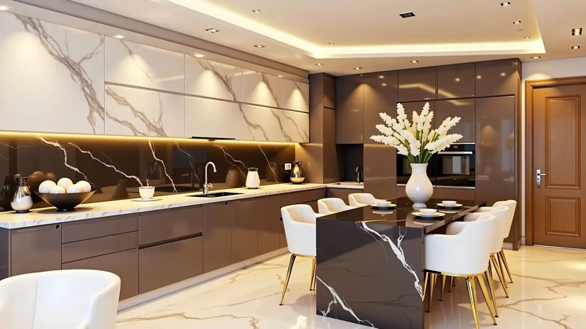 Modern Kitchen Remodeling Ideas to Transform Your Space with Style & Beautiful Layouts 17 7-Install Cabinets and Countertops