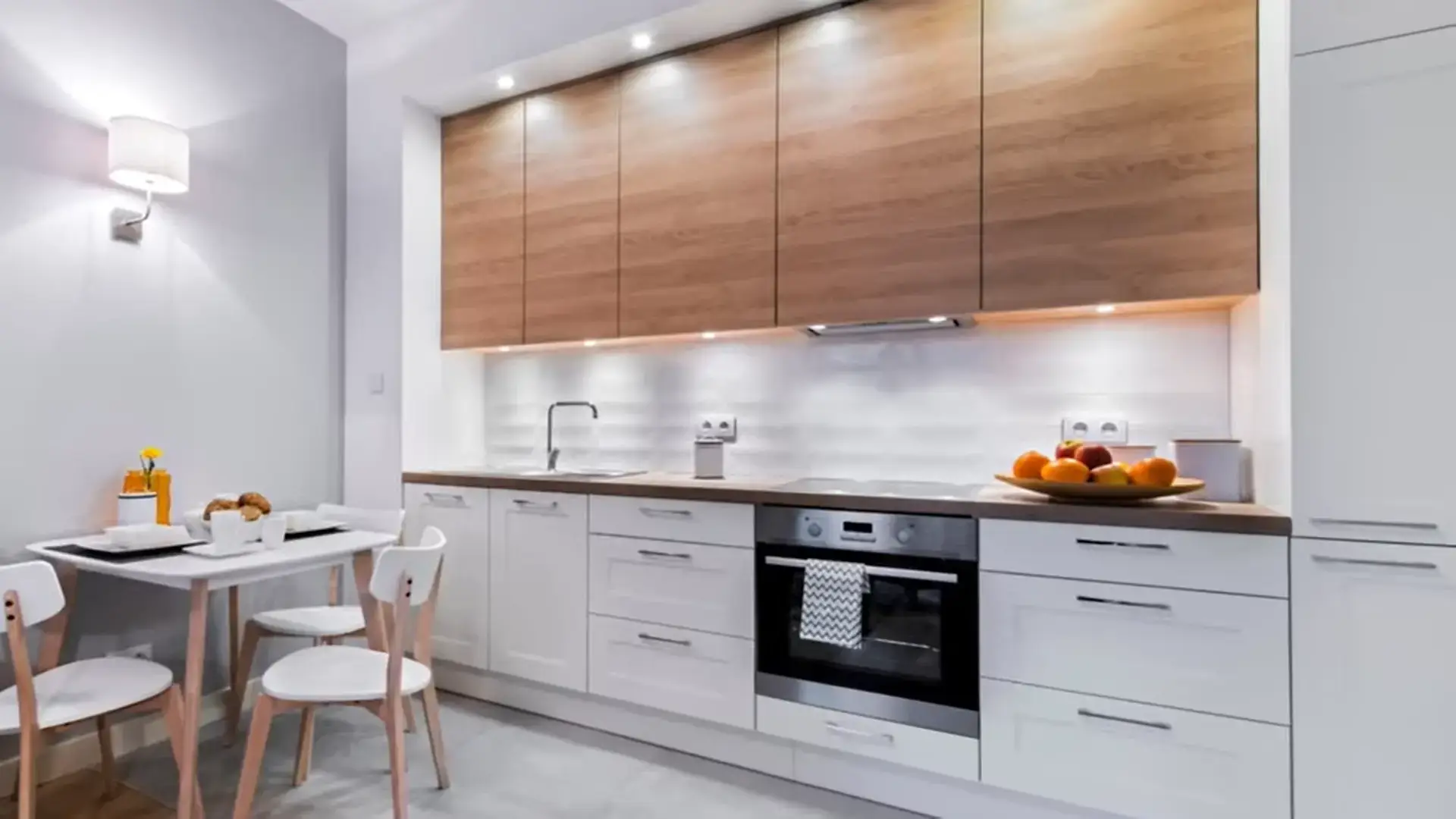 Contacts 4 Single Wall Kitchen Layout