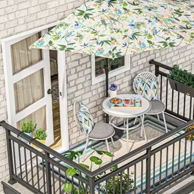 22 Stylish Patio Furniture Ideas to Make Your Backyard a True Destination 5 Balcony Dining: Make the Most of Every Inch