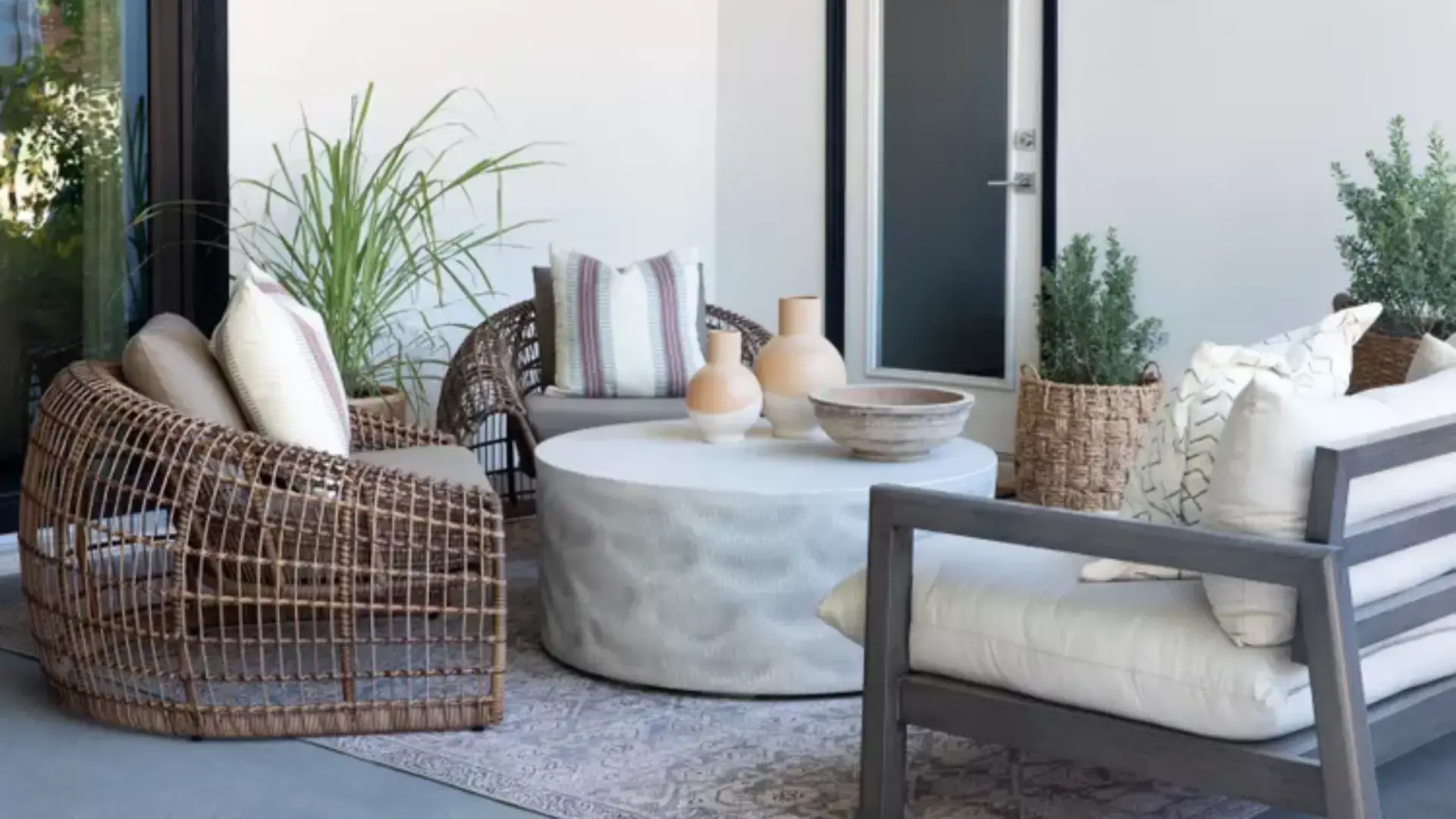 22 Stylish Patio Furniture Ideas to Make Your Backyard a True Destination 18 Play With Shapes and Textures
