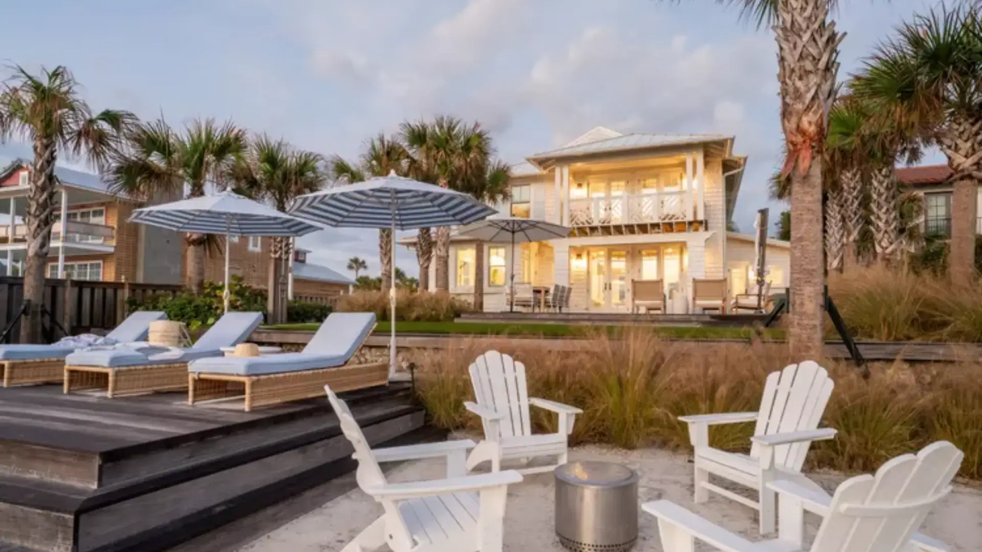 22 Stylish Patio Furniture Ideas to Make Your Backyard a True Destination 19 Lean Into Coastal Simplicity