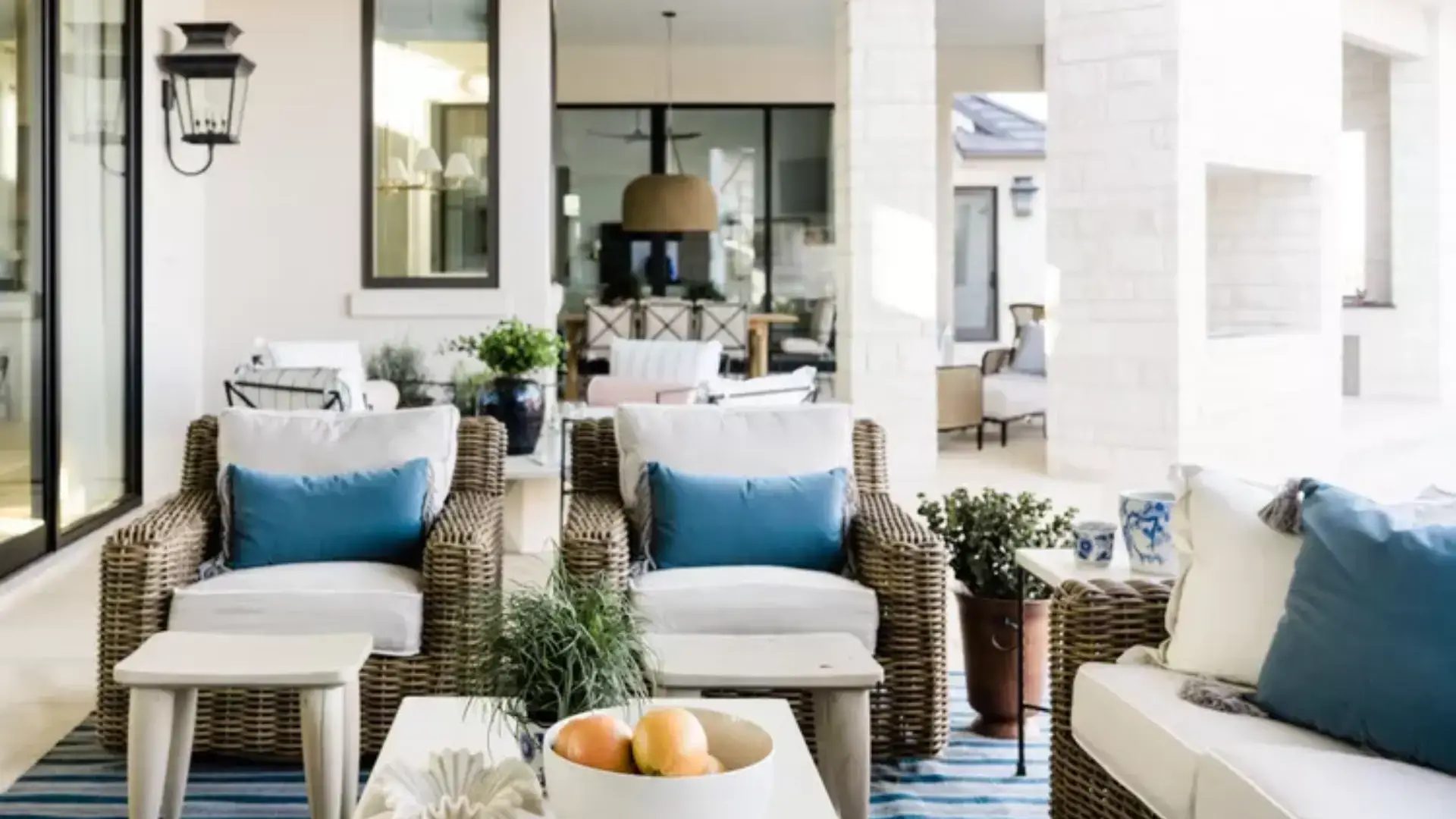 22 Stylish Patio Furniture Ideas to Make Your Backyard a True Destination 20 Try Weather-Resistant Wicker