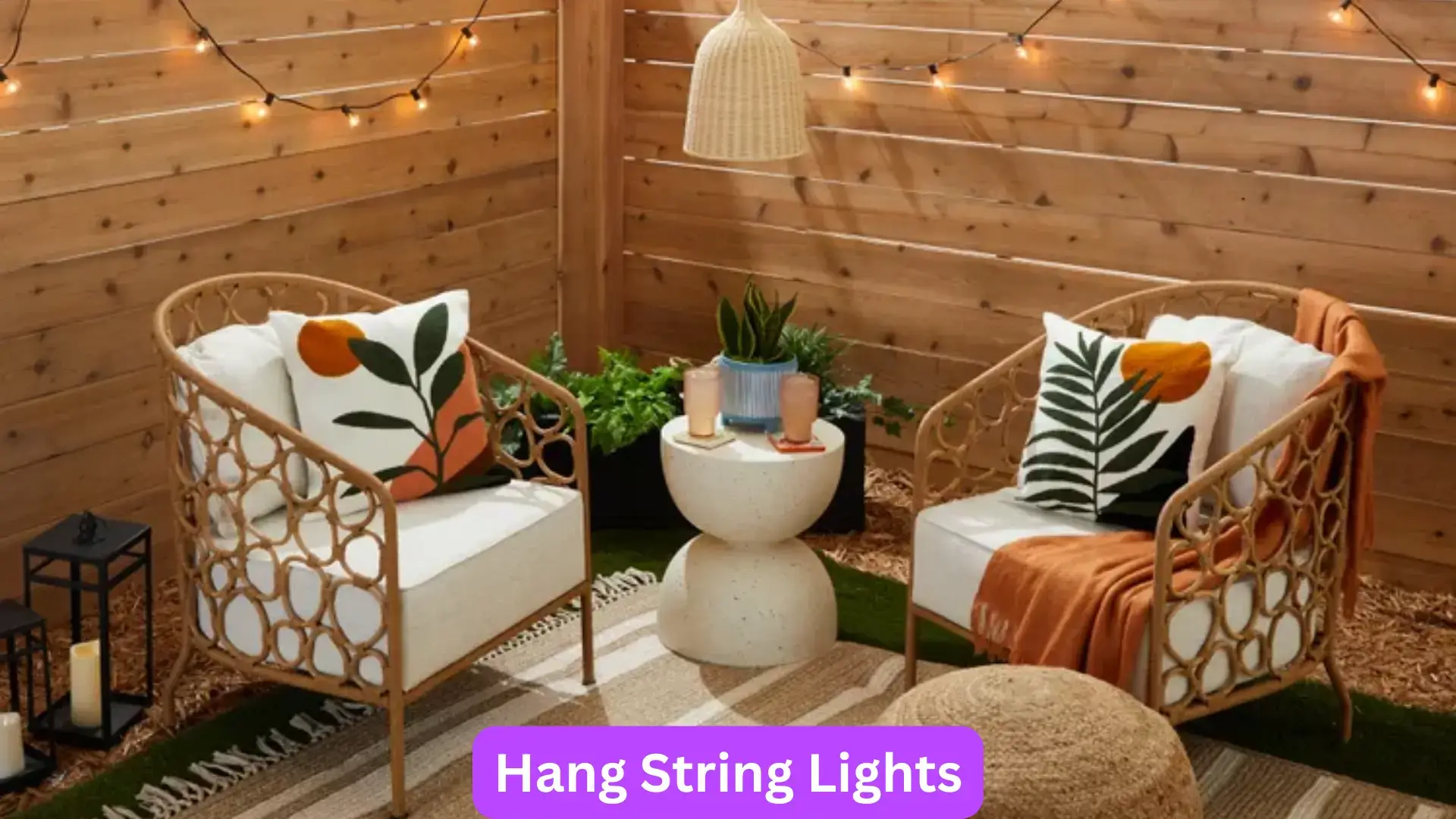 45 Outdoor Patio Ideas to Create a Relaxing Backyard Retreat 3 How Can String Lights Enhance Your Outdoor Patio?