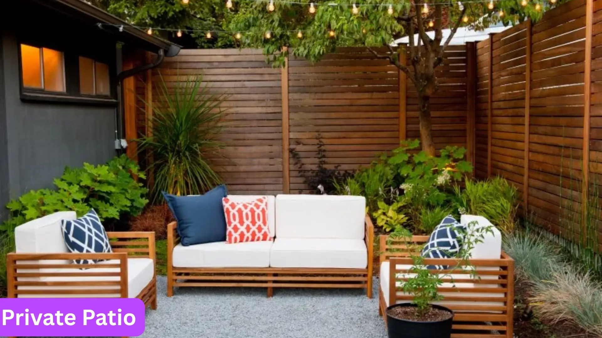 Small Patio Ideas | 47 Affordable Ways to Upgrade Your Outdoor Space 4 1.How Can You Create a Private Patio in a Small Outdoor Space?