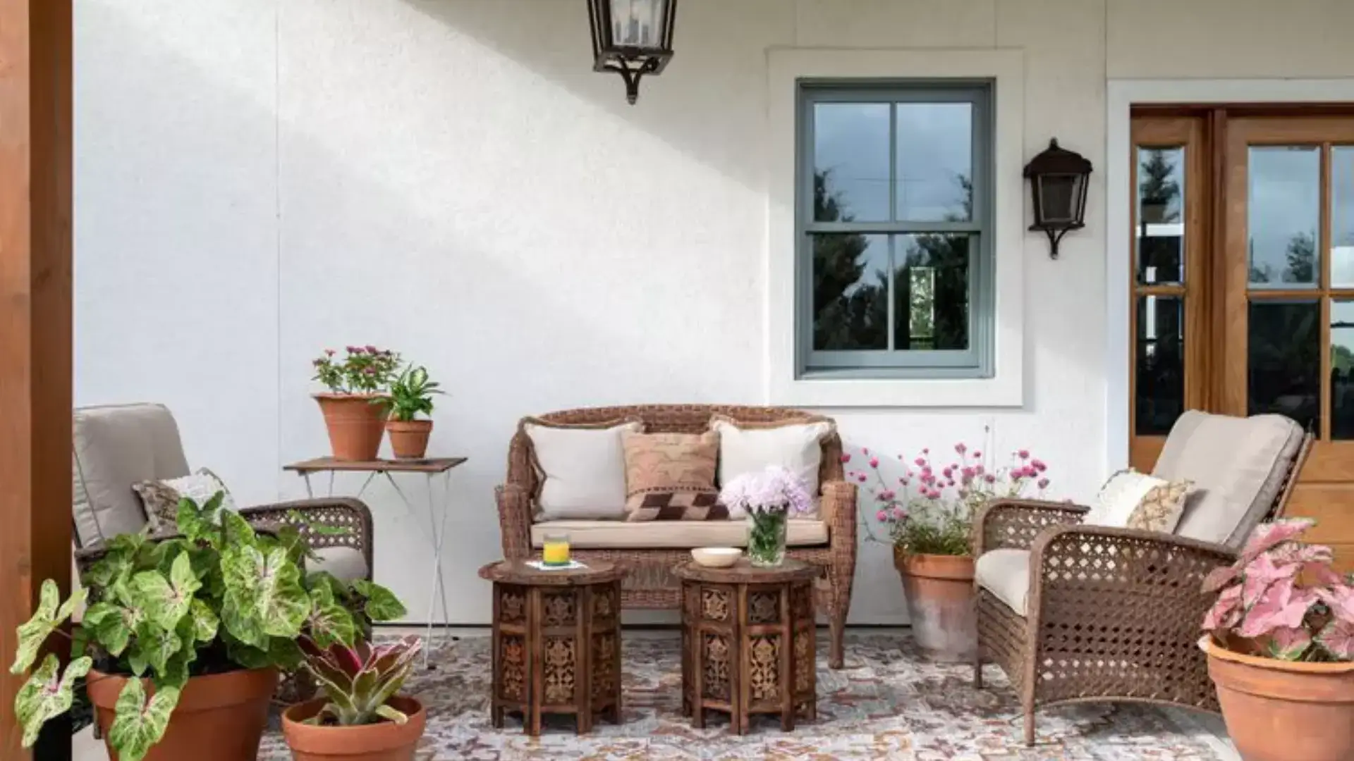 22 Stylish Patio Furniture Ideas to Make Your Backyard a True Destination 24 Tie It Together with a Rug