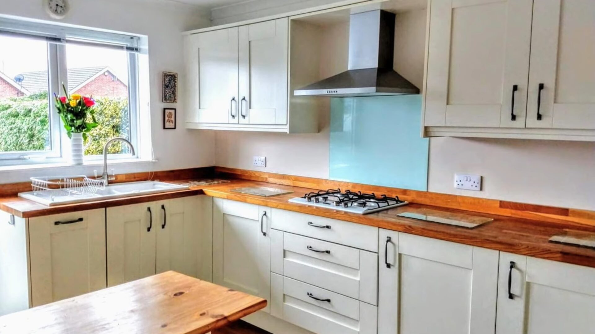 Budget Friendly 20+ Kitchen Backsplash Ideas for Every Style 5 Gingham-Style Backsplash