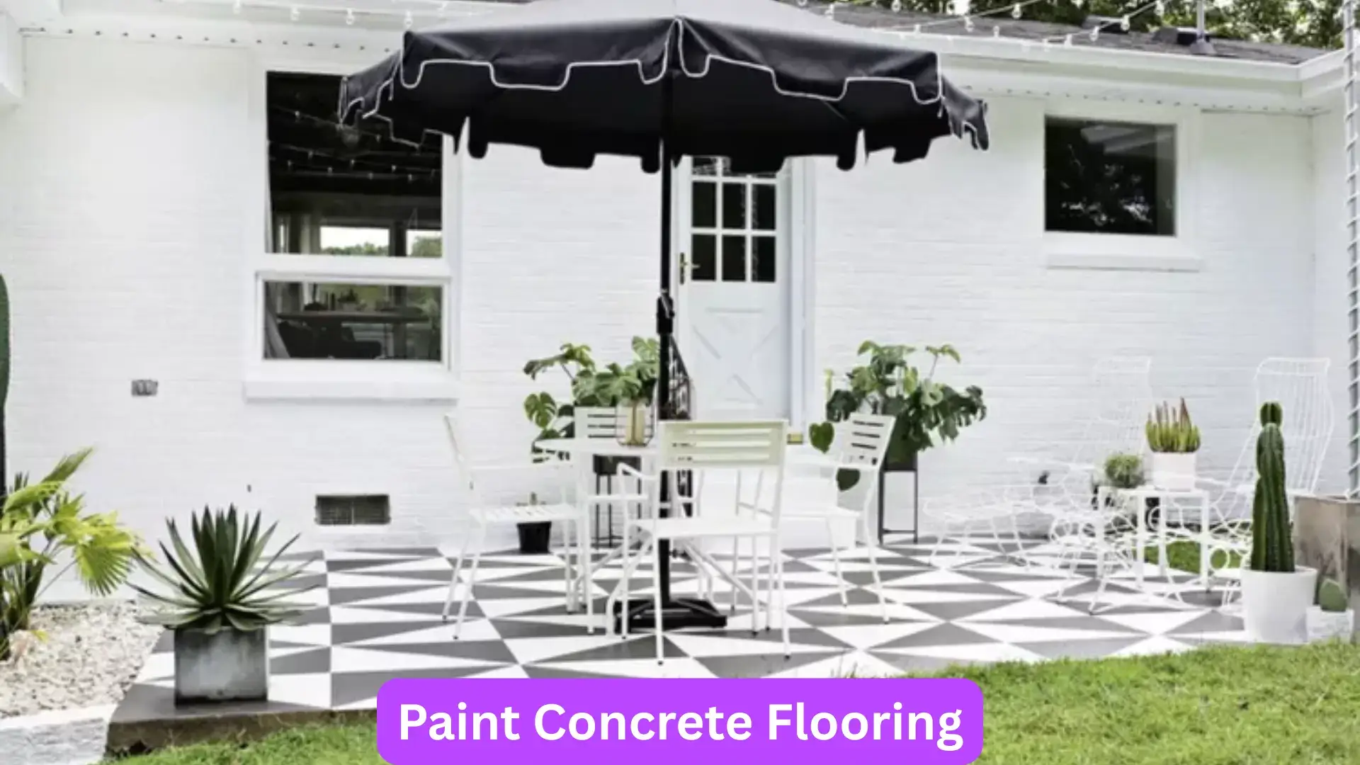 45 Outdoor Patio Ideas to Create a Relaxing Backyard Retreat 6 Concrete Patio Floor for a Stylish Upgrade