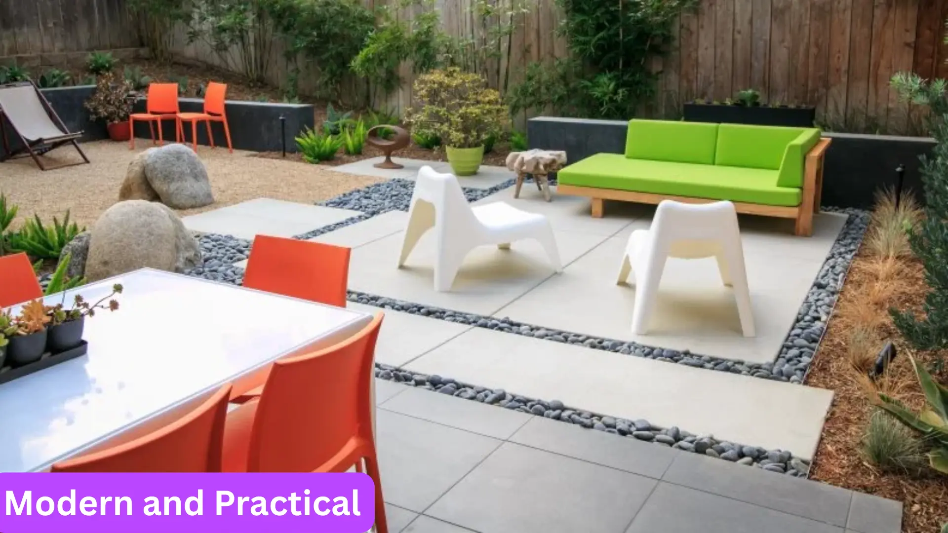 Small Patio Ideas | 47 Affordable Ways to Upgrade Your Outdoor Space 9 6.What’s a Flood-Resistant Modern Patio Idea That Still Looks Stylish?