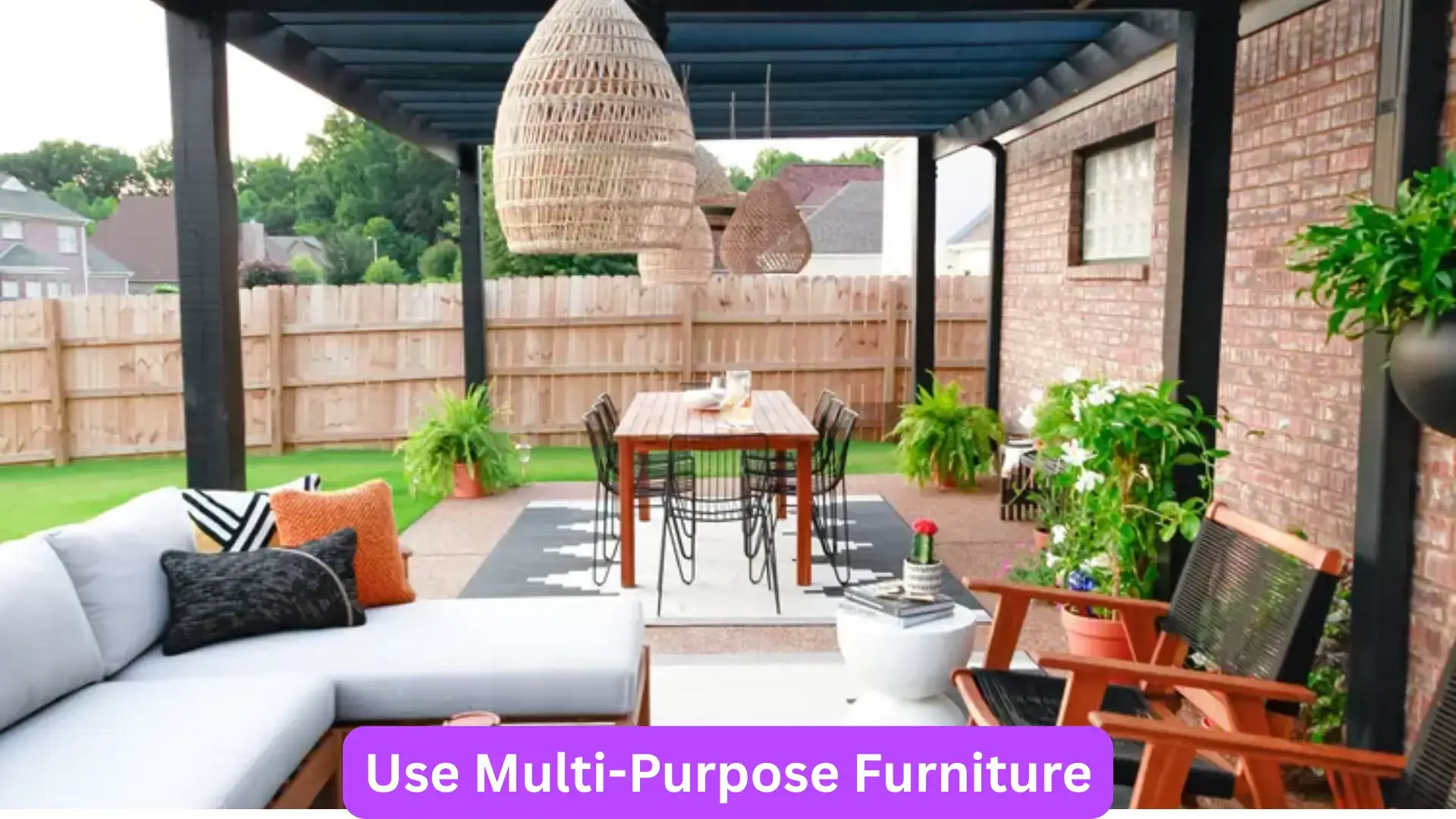 45 Outdoor Patio Ideas to Create a Relaxing Backyard Retreat 10 Use Outdoor Lighting to Define Patio Zones