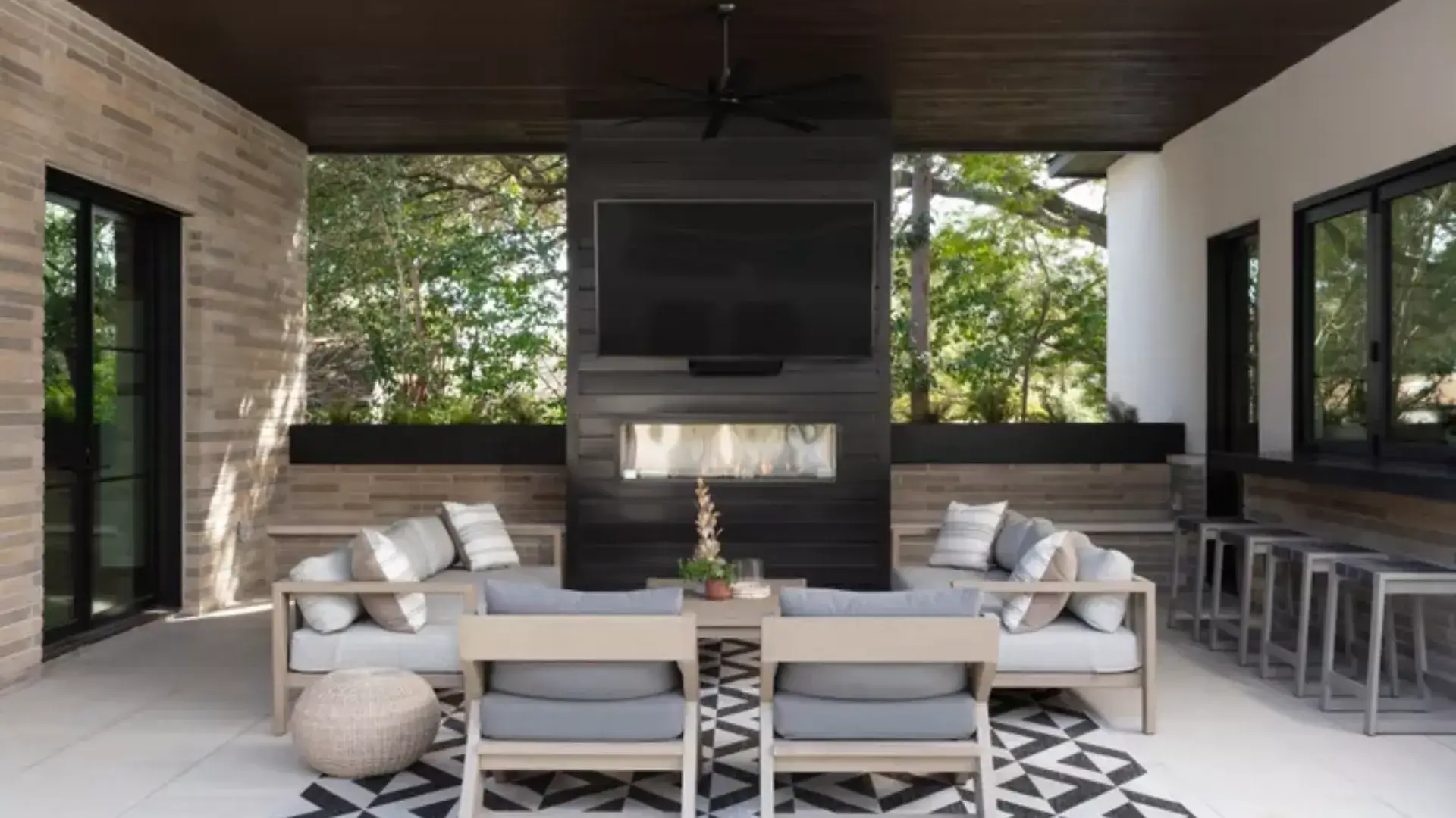 22 Stylish Patio Furniture Ideas to Make Your Backyard a True Destination 13 Go for Contemporary Minimalism