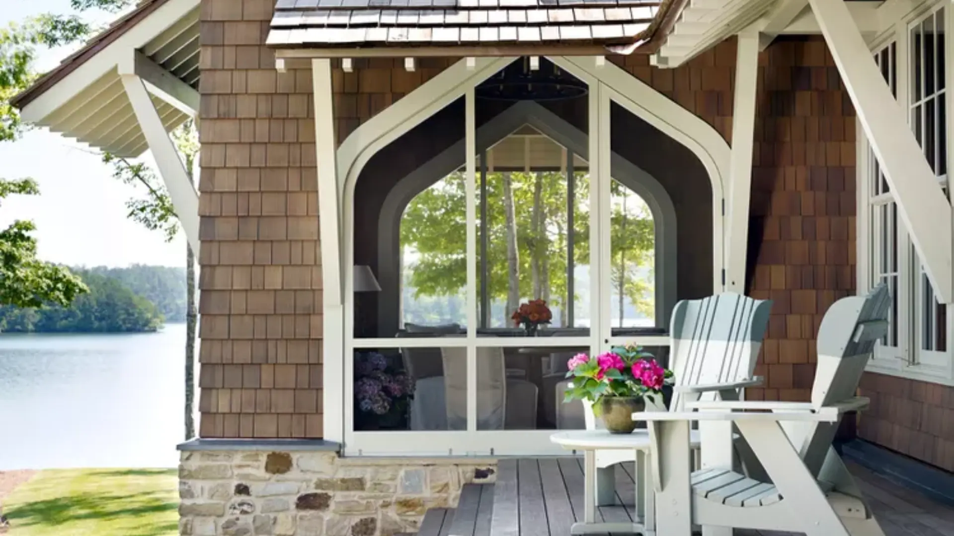 25 Beautiful Pergola Ideas to Add Style, Shade & Comfort to Your Backyard 23 Add a Pergola with a Roof for Full Shelter and Seamless Style