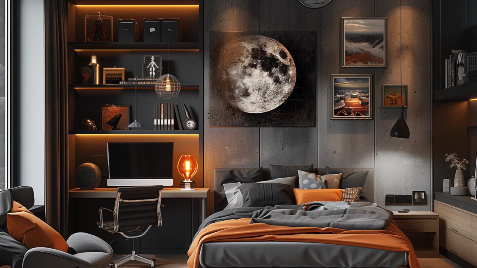 32 Trendy & Functional Teenager Bedroom Ideas 5 Music-Inspired Retreat