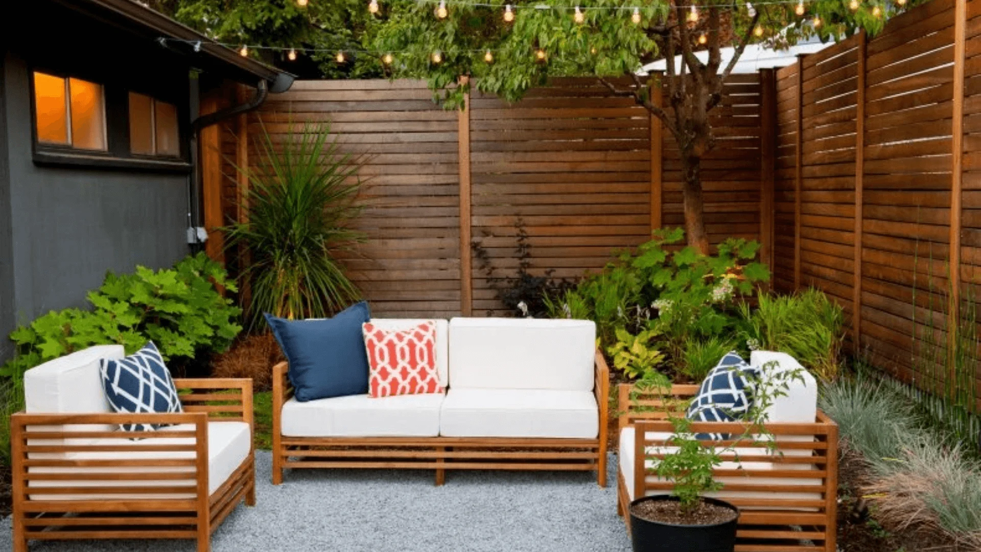 20+ Backyard Patio Ideas to Inspire Your Outdoor Makeover 4 Private Patio: Cozy, Stylish, and Secluded