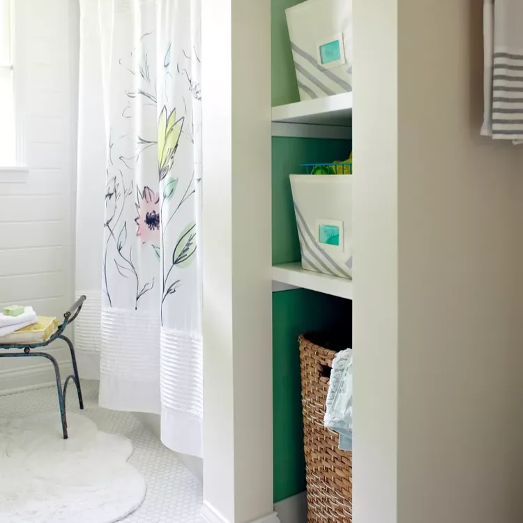 23Bathroom Shelf Ideas to Organize and Elevate Your Space 12 Maximize Vanity Space for a Luxe, Organized Look