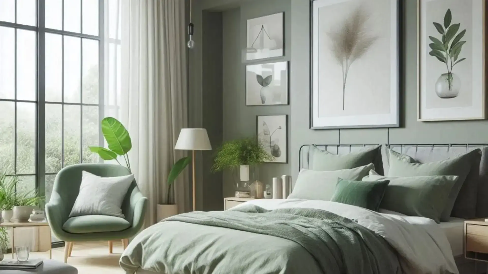 29 Stunning Sage Green and Grey Bedroom Ideas for a Peaceful, Modern Look 10 Sage Green Wall Art: Add Meaningful Color with Minimal Effort