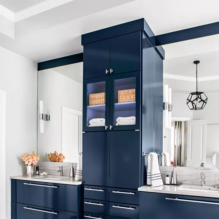 19 Bathroom Paint Color Ideas to Transform Your Space 7 5. Persimmon by Sherwin-Williams: Playful Peach for Retro Charm