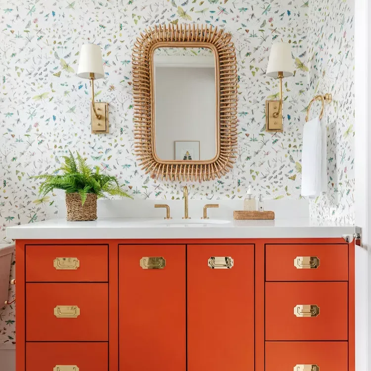 19 Bathroom Paint Color Ideas to Transform Your Space 21 19. Cracked Pepper by Behr: A Soft Charcoal Alternative to Black
