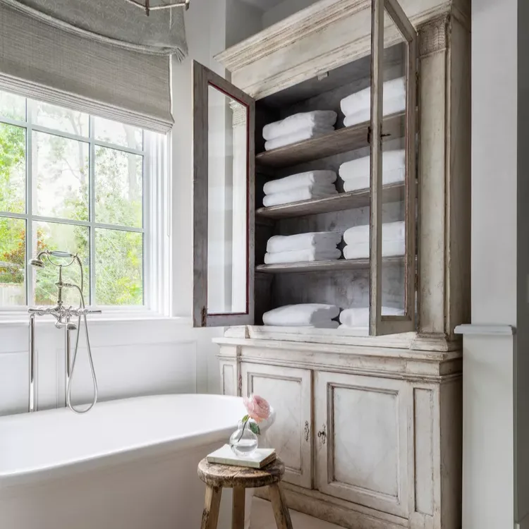 23Bathroom Shelf Ideas to Organize and Elevate Your Space 15 Use Every Inch of Wall Space for Smart Storage