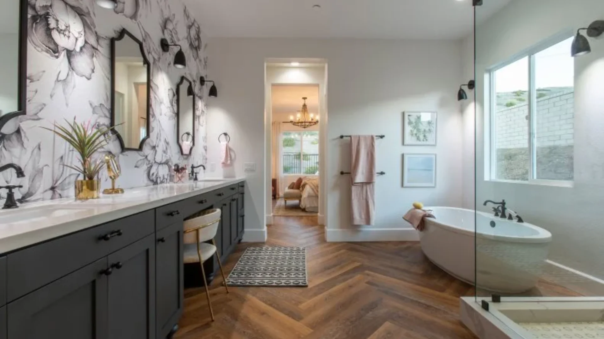Luxury Dream Bathroom With a Scenic View
