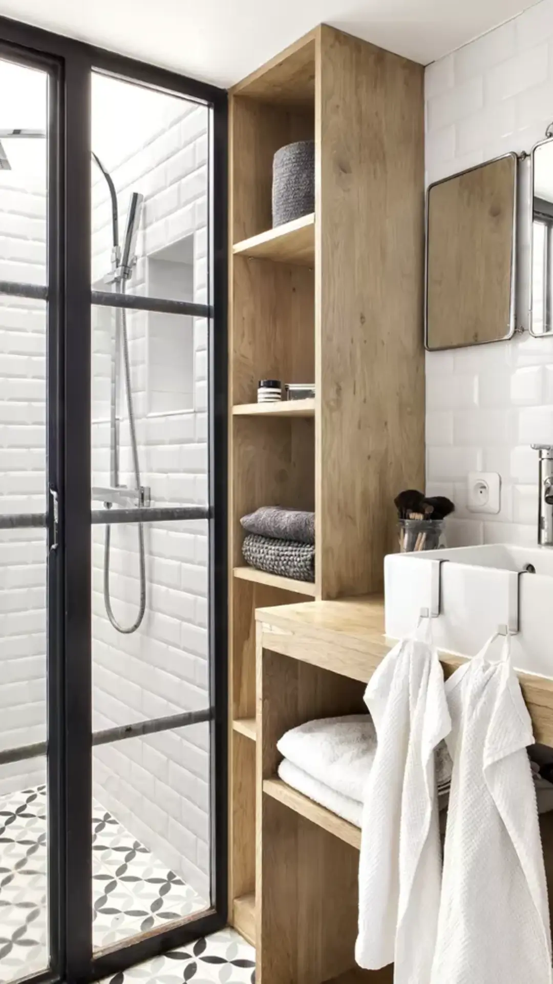 What are versatile small bathroom storage solutions?