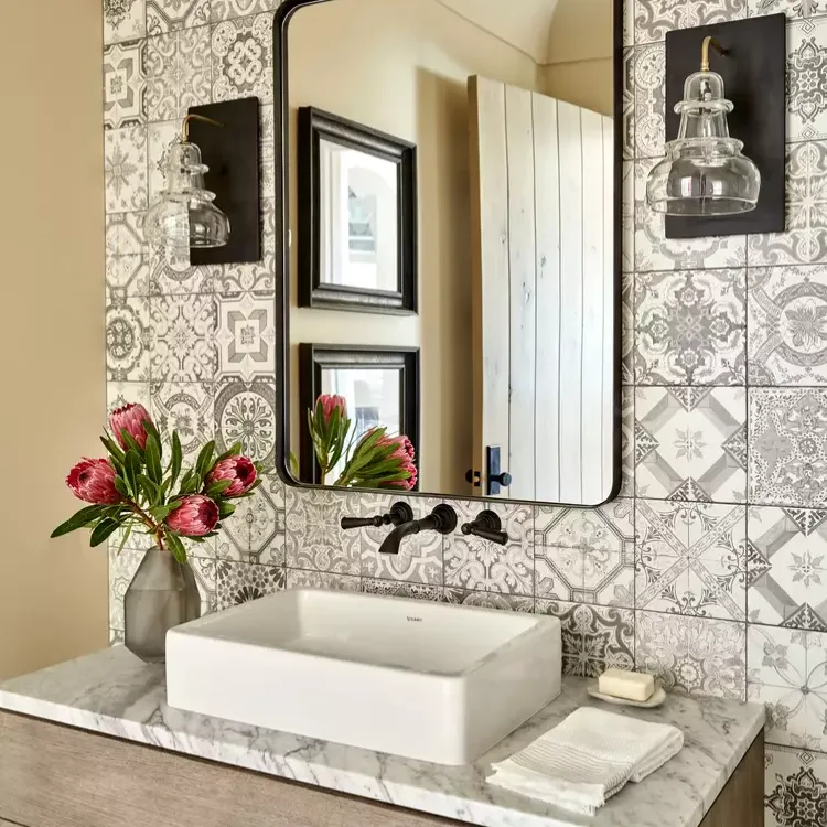 21 Inspiring Bathroom Wall Decor Ideas That Transform Any Space 4 How to Use Picture Molding for a Timeless Bathroom Look