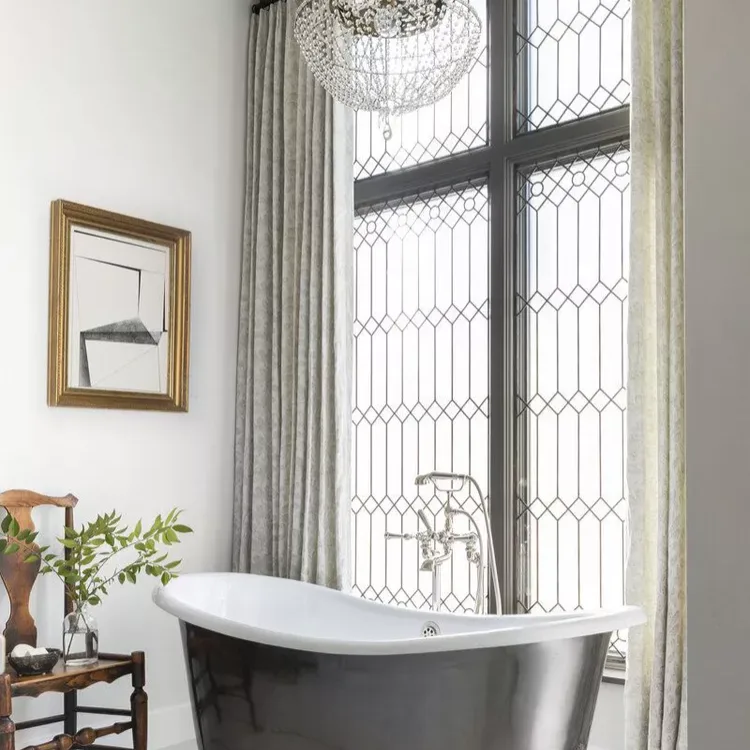 35+ Bathroom Tile Ideas to Elevate Your Bathroom Design 10 8. Vibrant Pattern: