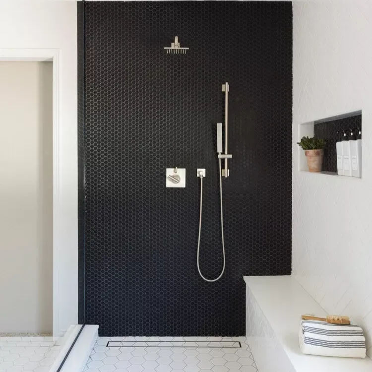 35+ Bathroom Tile Ideas to Elevate Your Bathroom Design 12 Classic with a Fresh Twist