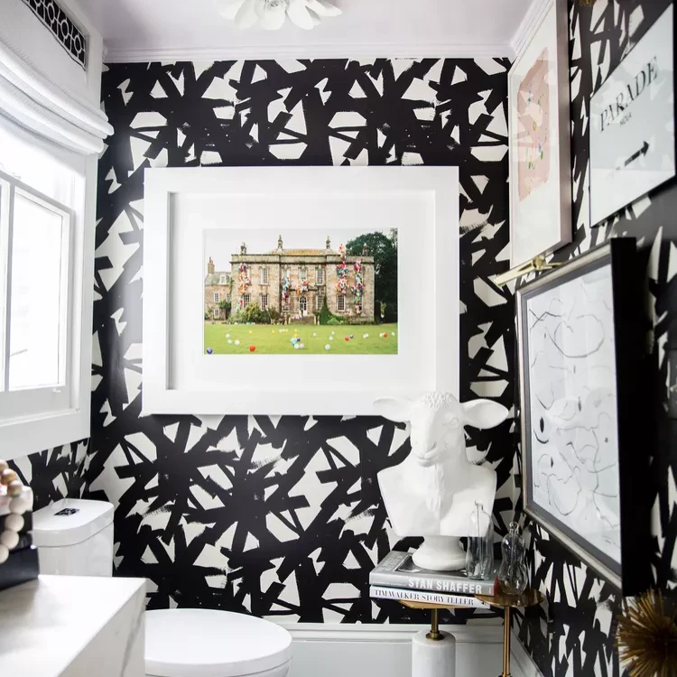 21 Inspiring Bathroom Wall Decor Ideas That Transform Any Space 7 Divide the Wall with Beadboard