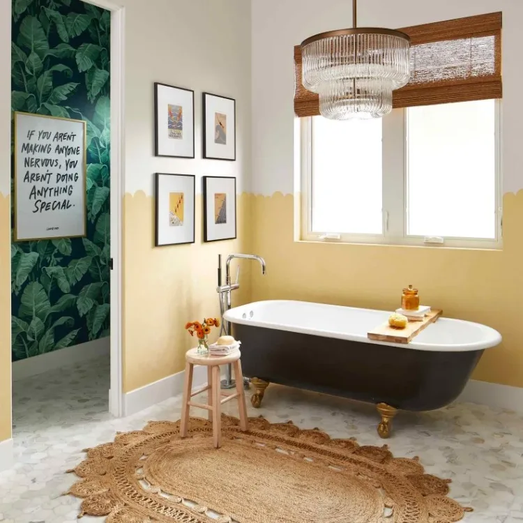 35 Modern Bathroom Design Ideas to Elevate Your Home 10 8.Floating Vanities with Deep Storage