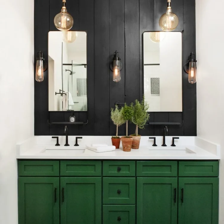 35 Modern Bathroom Design Ideas to Elevate Your Home 12 10.Under-Sink Drawer Systems