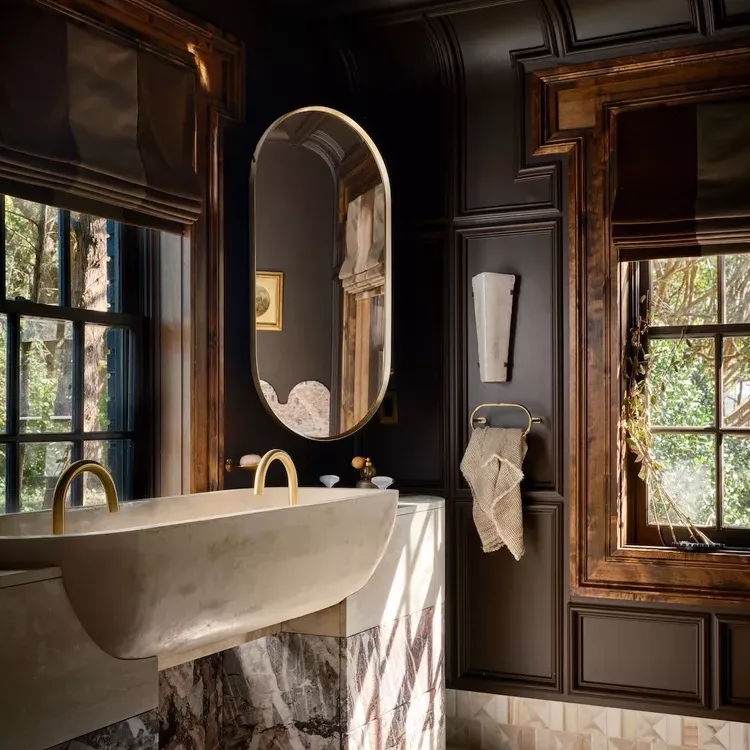 35 Modern Bathroom Design Ideas to Elevate Your Home 19 17.Scandinavian Calm